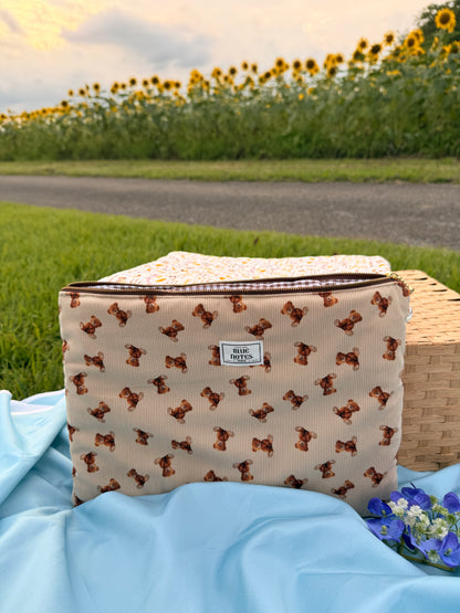 Cute bear laptop sleeve