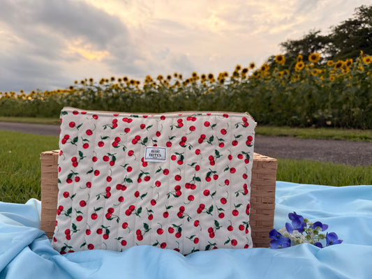 Cherry laptop sleeve