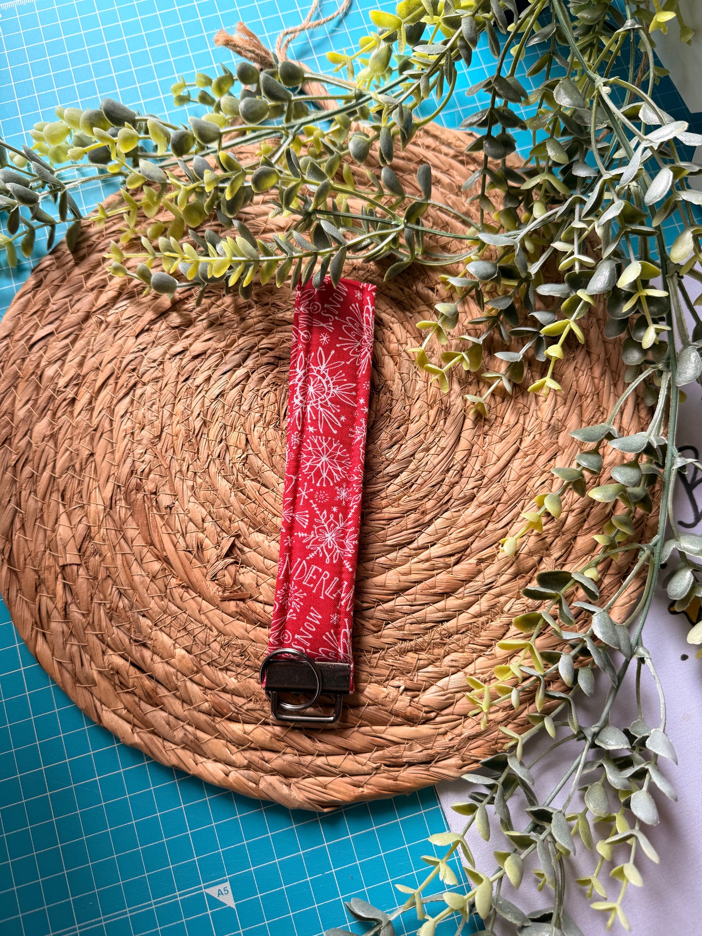 Winter Wonderland Keychain Wristlet
