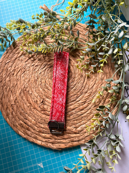 Winter Wonderland Keychain Wristlet