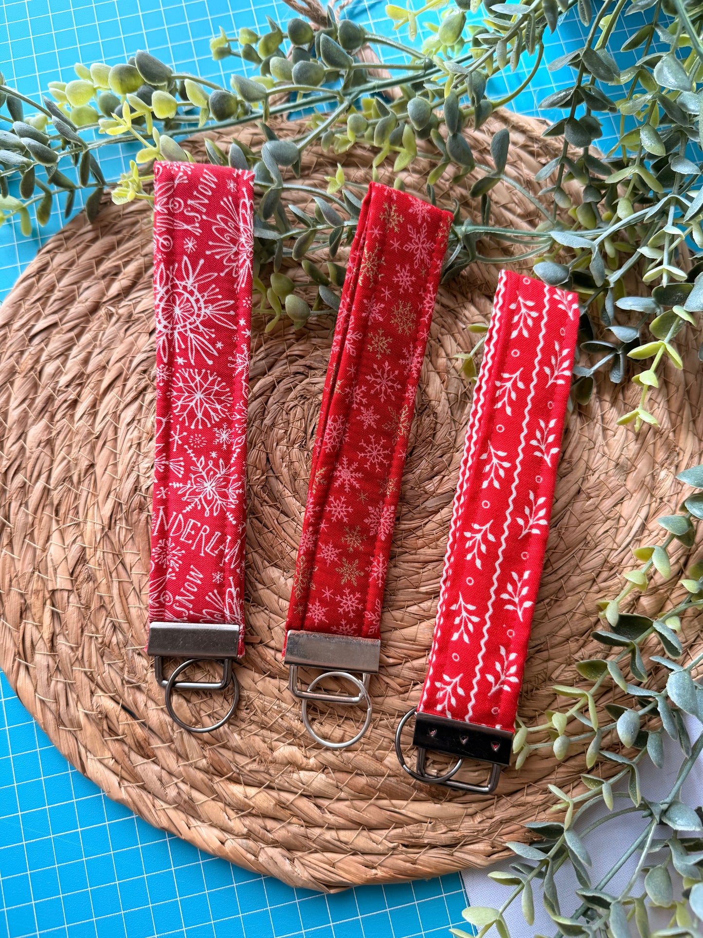 Winter Wonderland Keychain Wristlet