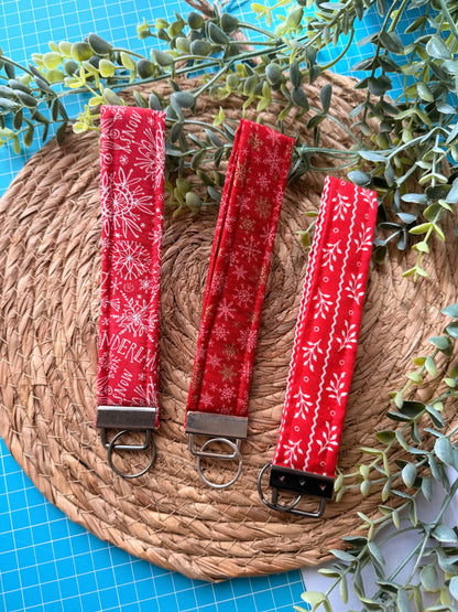Winter Wonderland Keychain Wristlet