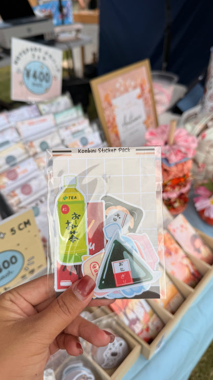 Konbini Snacks Sticker Mystery Pack