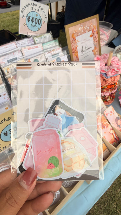 Konbini Snacks Sticker Mystery Pack