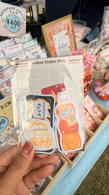 Konbini Snacks Sticker Mystery Pack