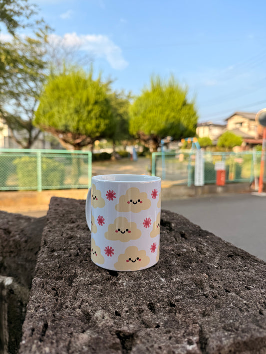 Smiley clouds Mug Cup