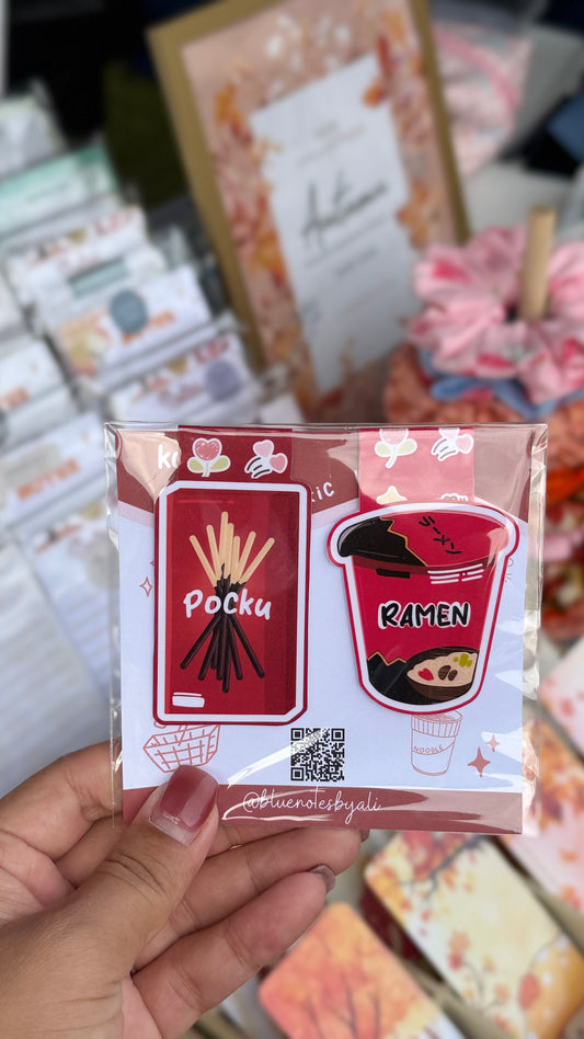 Japanese Convenience Store Magnetic bookmarks