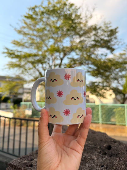 Smiley clouds Mug Cup