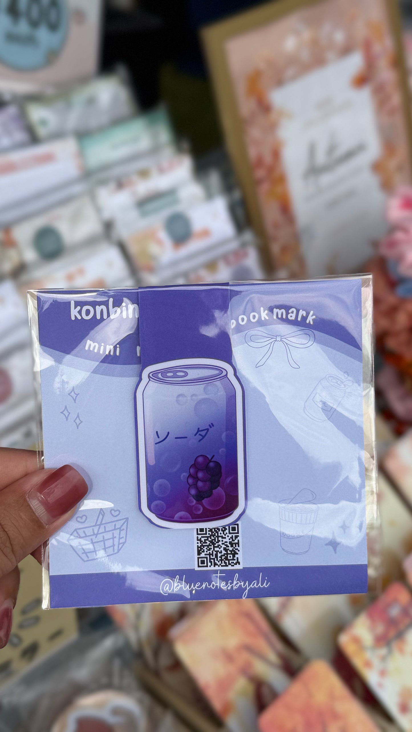 Japanese Convenience Store Magnetic bookmarks