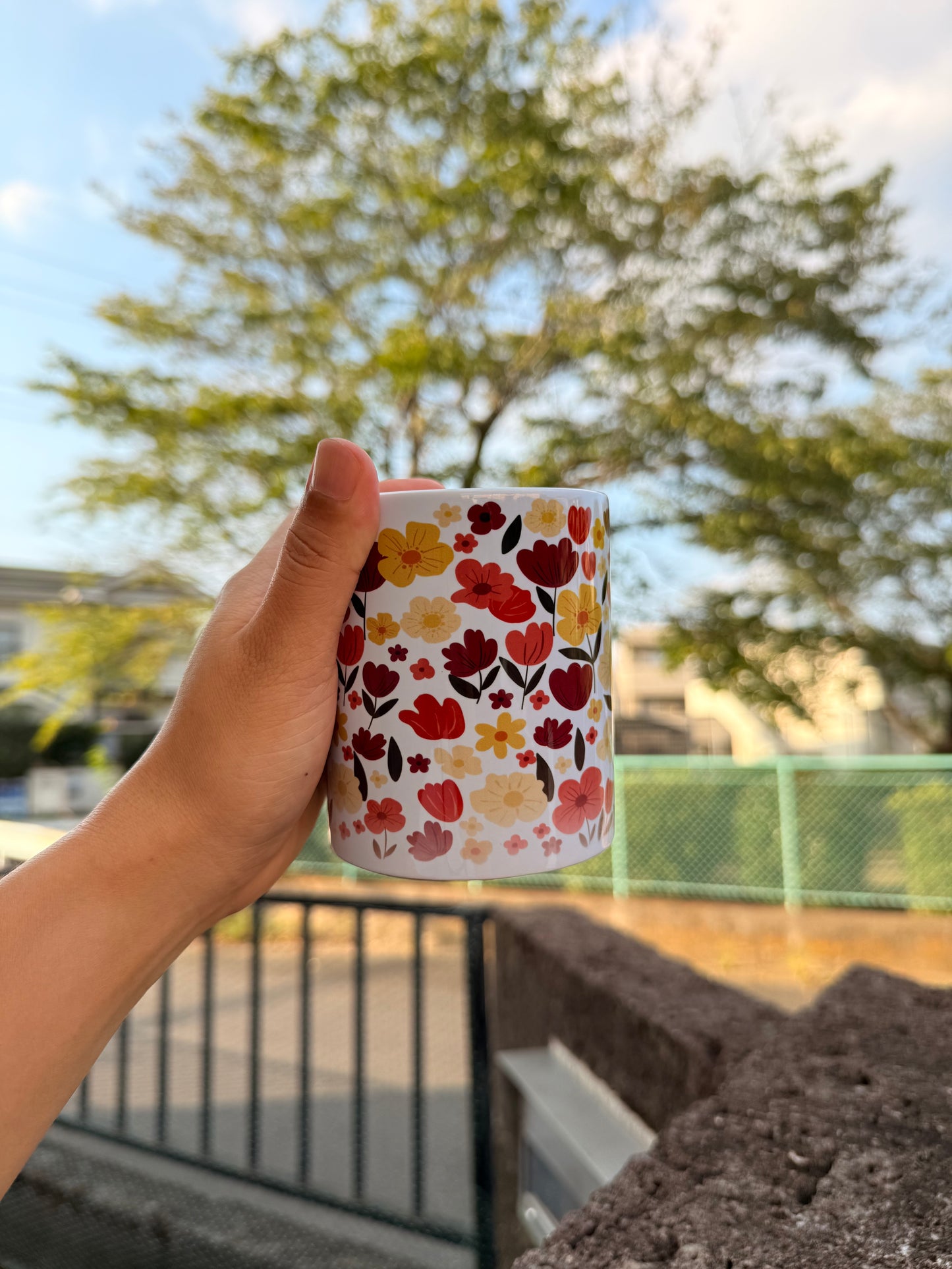 Floral  Mug Cup
