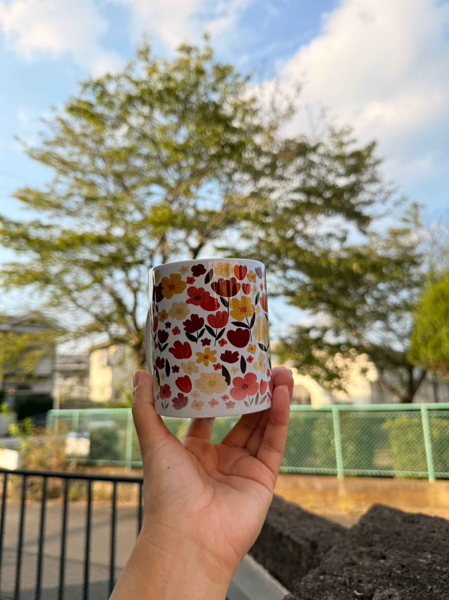 Floral  Mug Cup