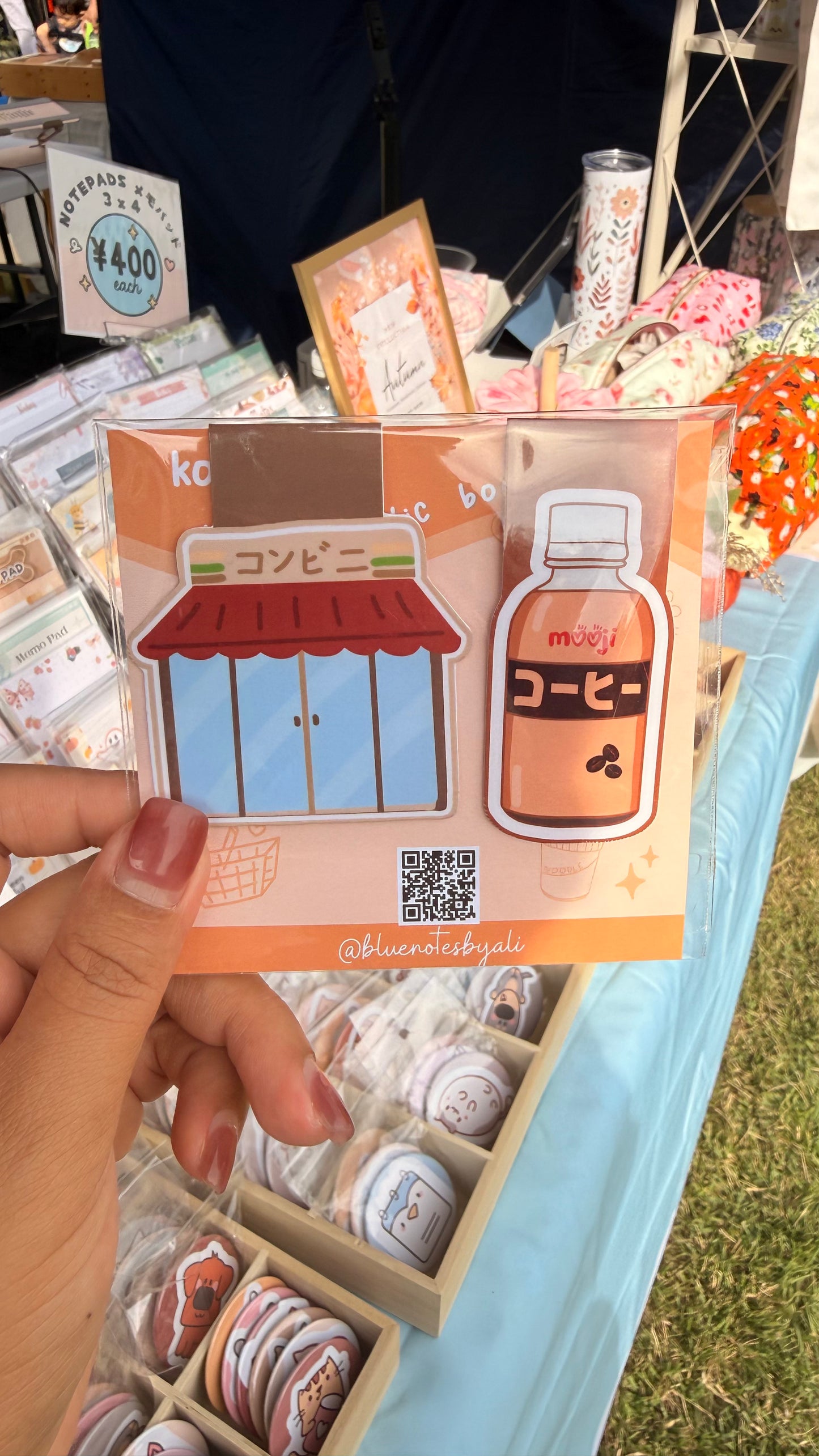 Japanese Convenience Store Magnetic bookmarks