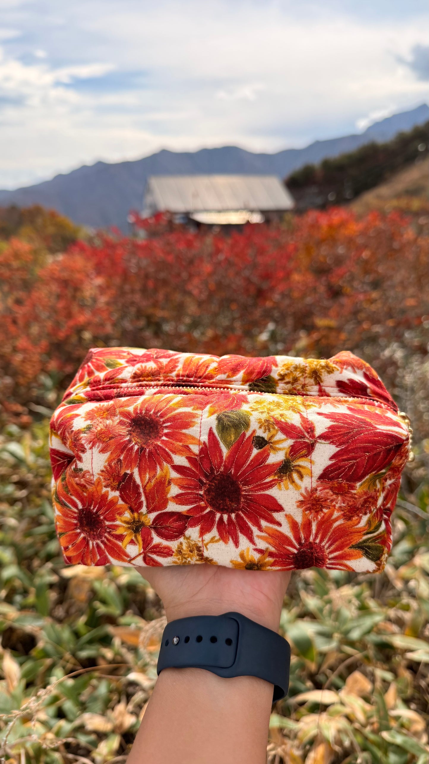 Scarlet Make up Pouch