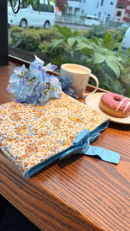 Golden Petals book sleeve