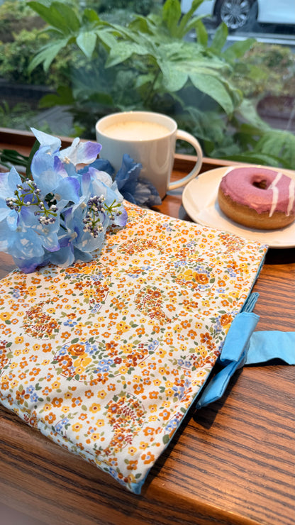 Golden Petals book sleeve