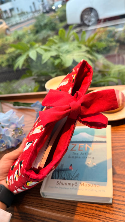 Red Sushi Cat booksleeve