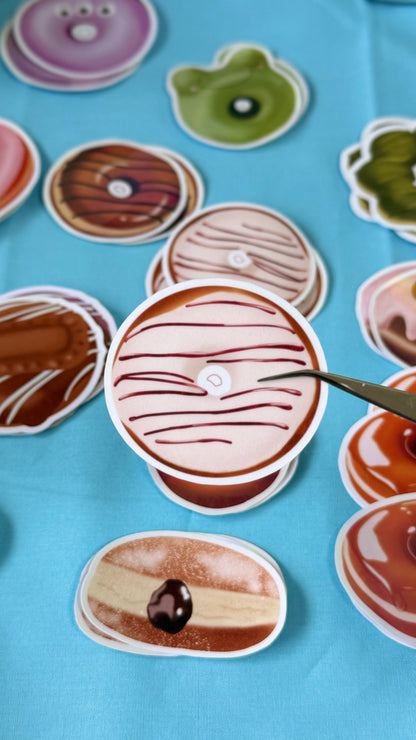 Sweet Treats Donut Stickers
