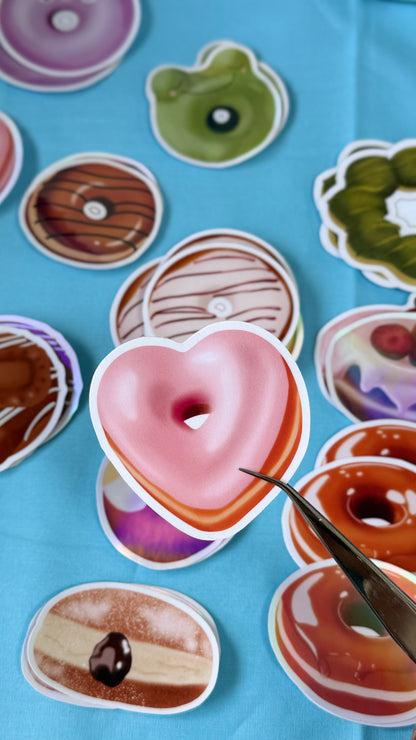 Sweet Treats Donut Stickers