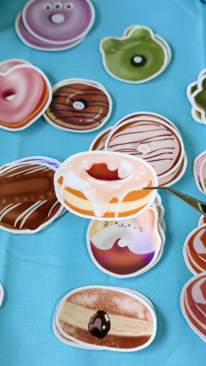 Sweet Treats Donut Stickers