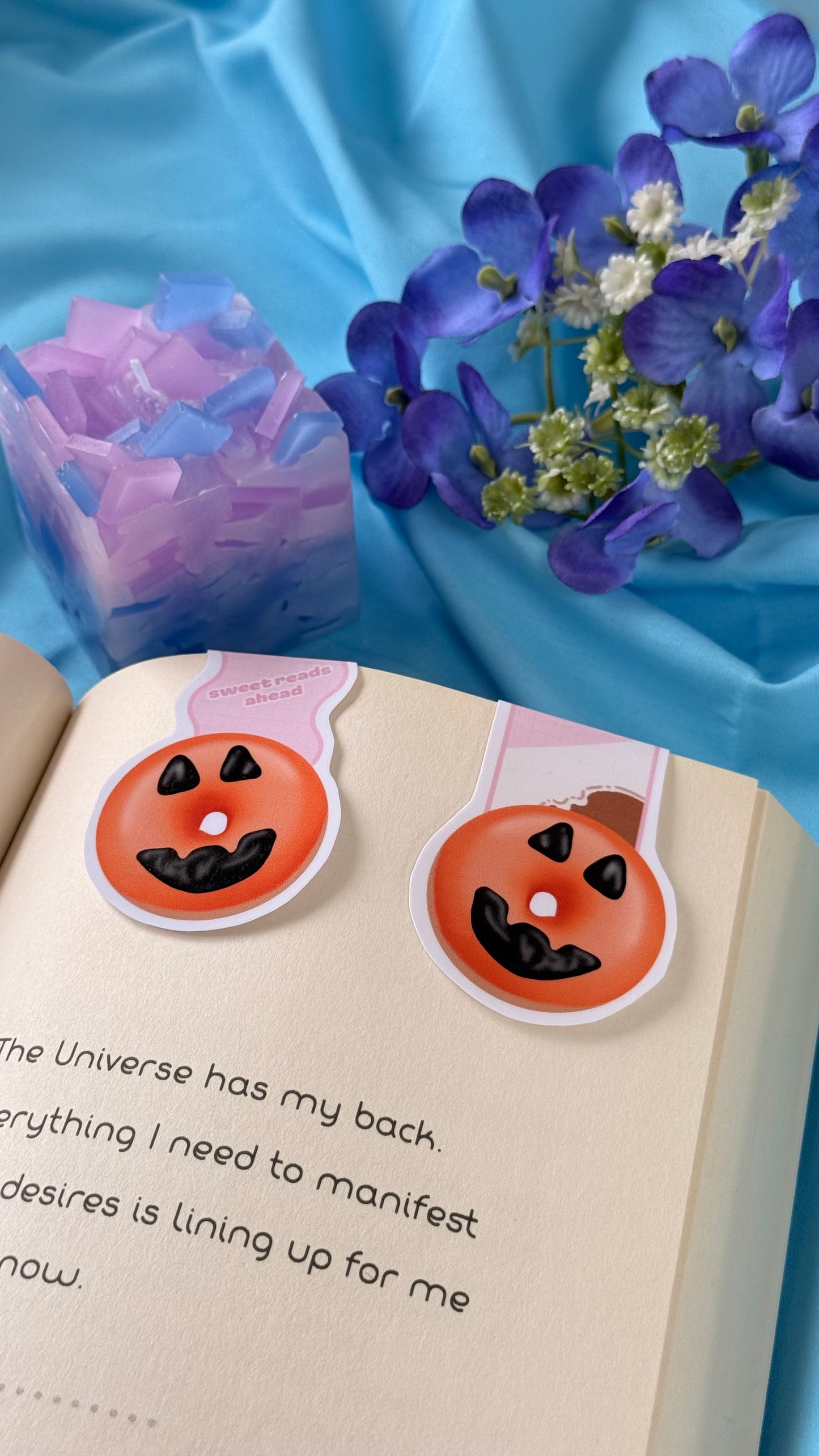 Donut Lover Magnetic Bookmarks Set