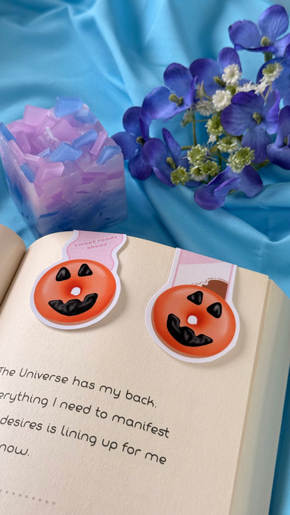 Donut Lover Magnetic Bookmarks Set
