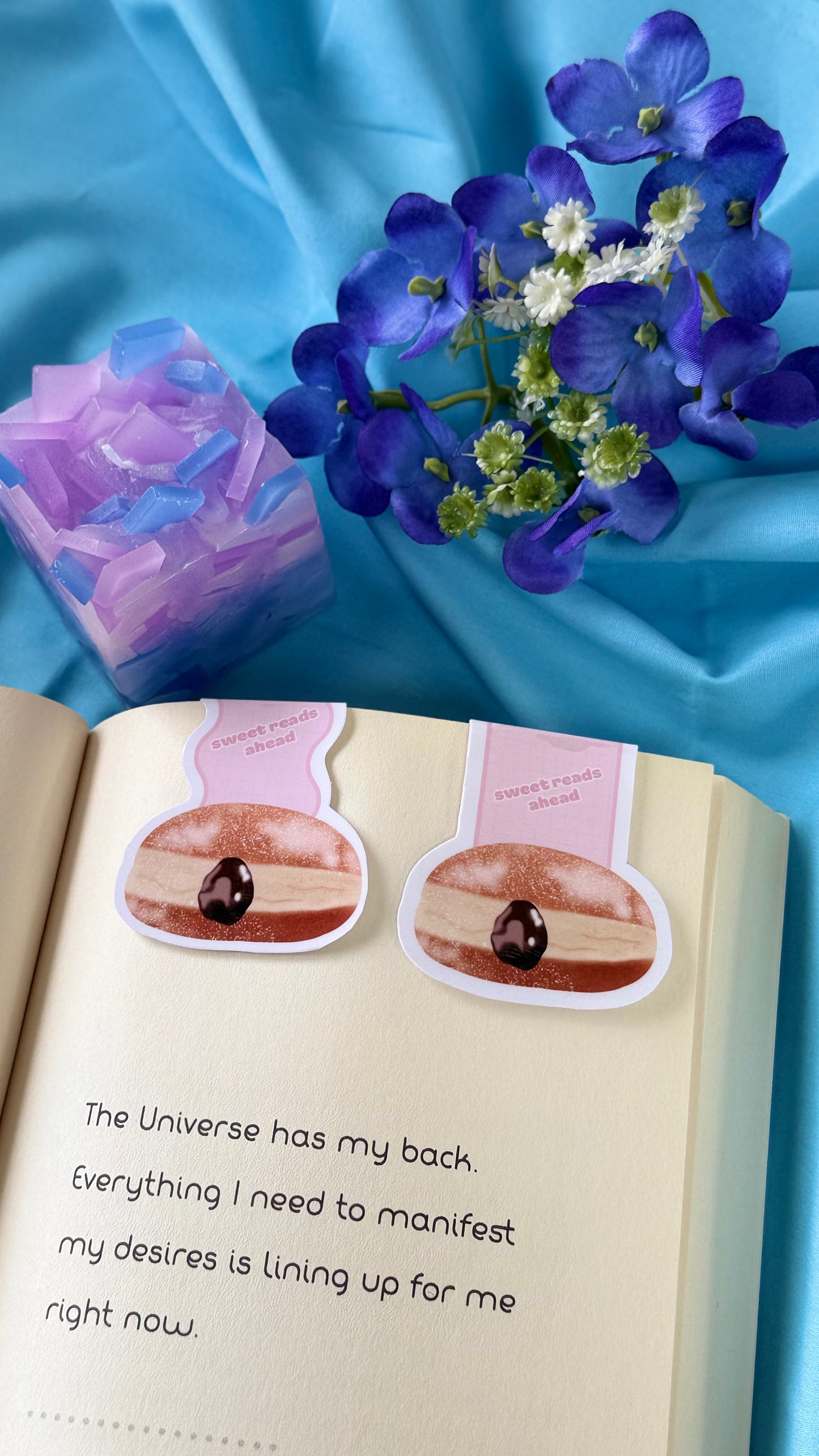 Donut Lover Magnetic Bookmarks Set