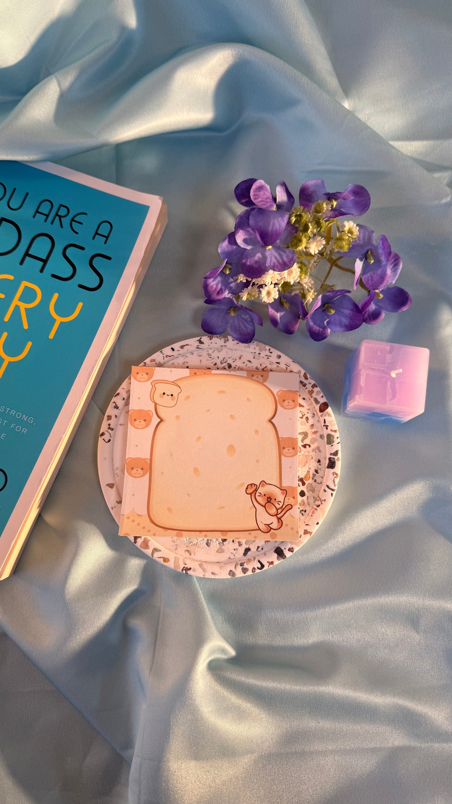 Bread themed notepad collection