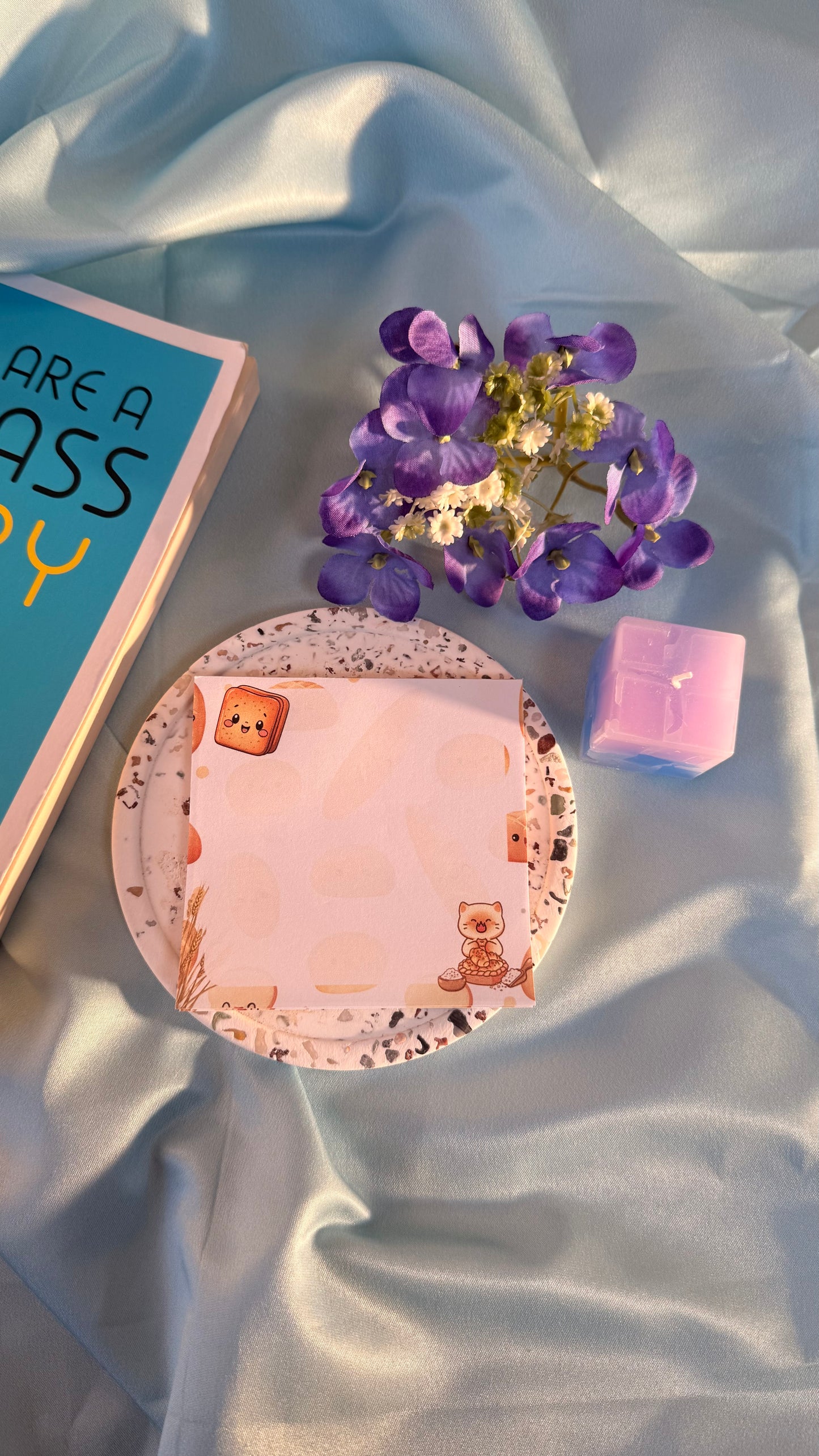 Bread themed notepad collection