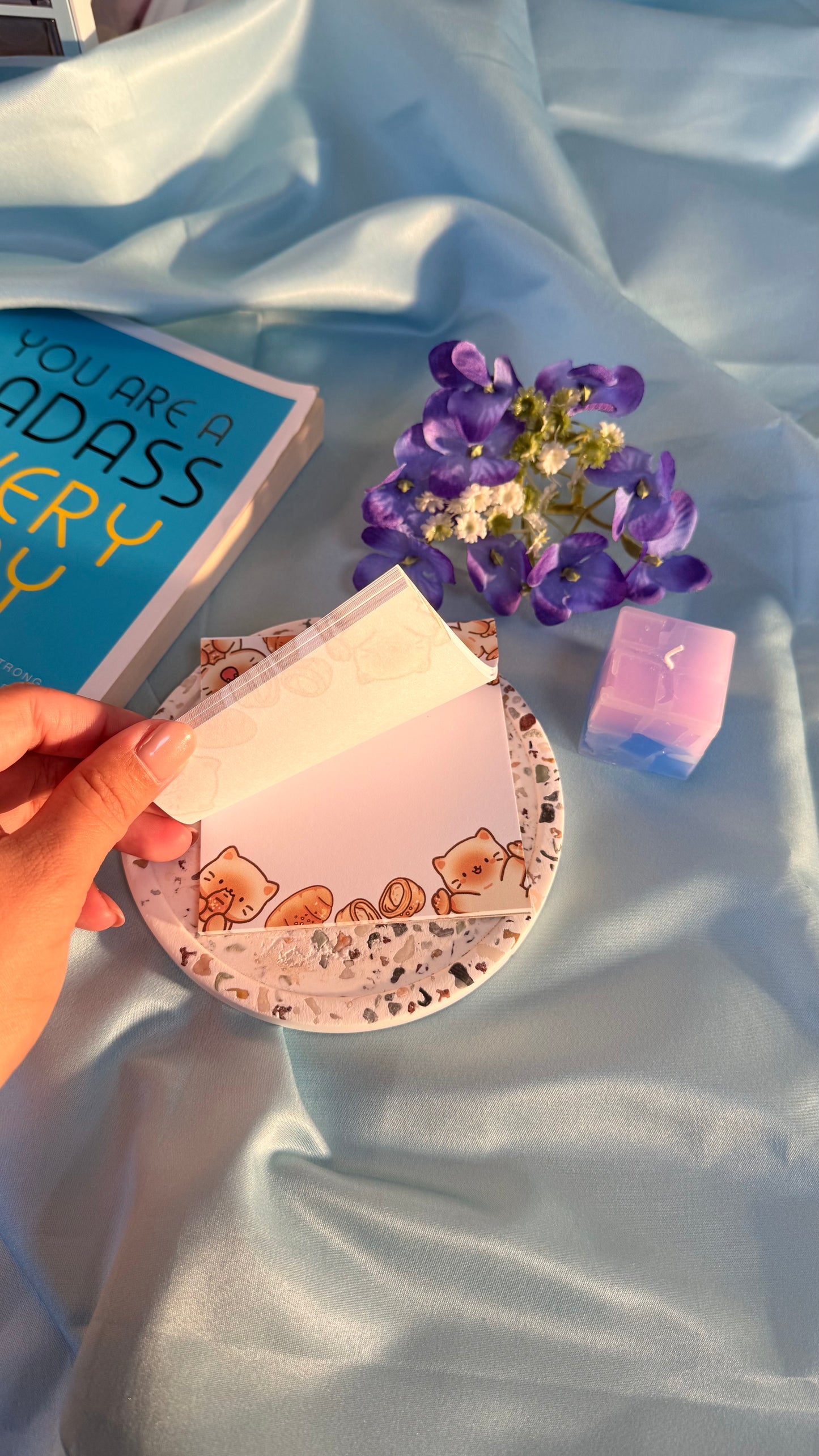 Bread themed notepad collection