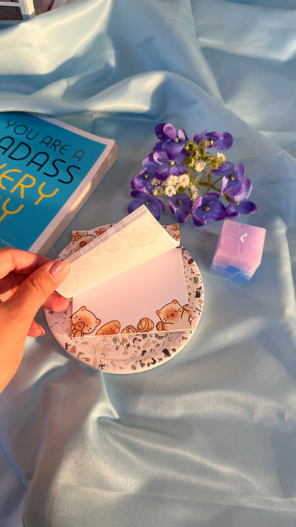 Bread themed notepad collection