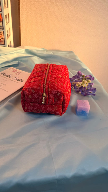 Claire Christmas Make up Pouch