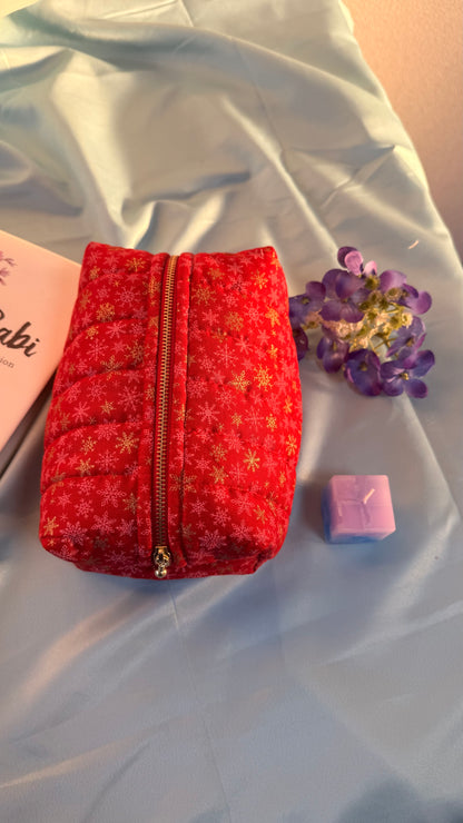 Claire Christmas Make up Pouch