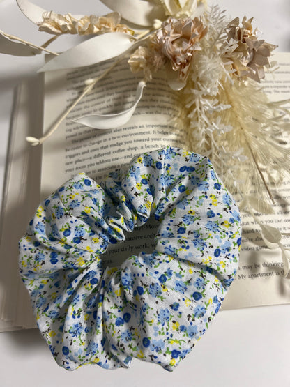 Handmade Floral Scrunchie