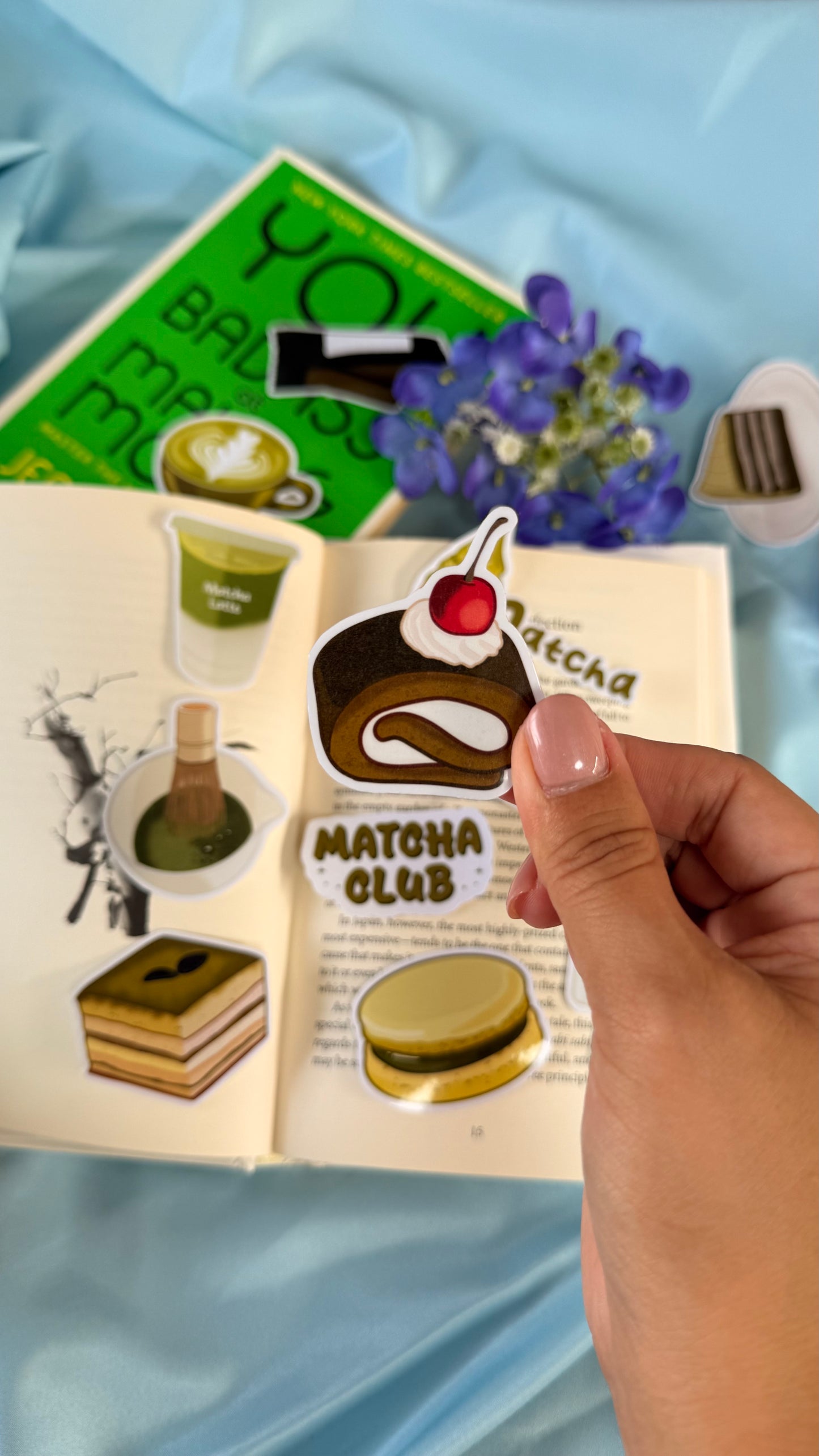 Kawaii Matcha Stickers