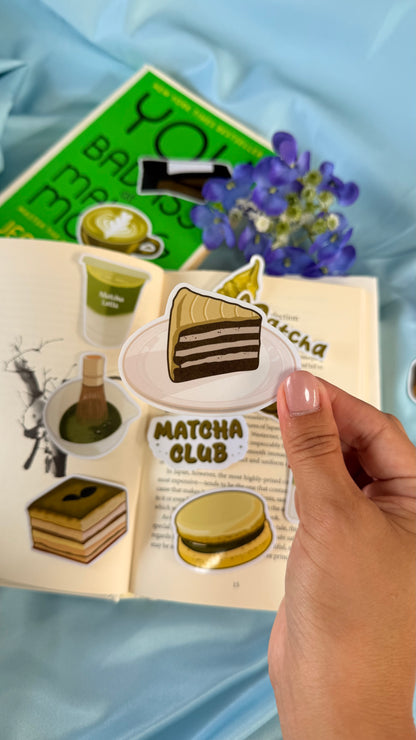 Kawaii Matcha Stickers