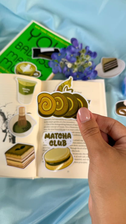 Kawaii Matcha Stickers