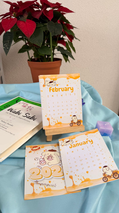Pompompurin Desk Calendar