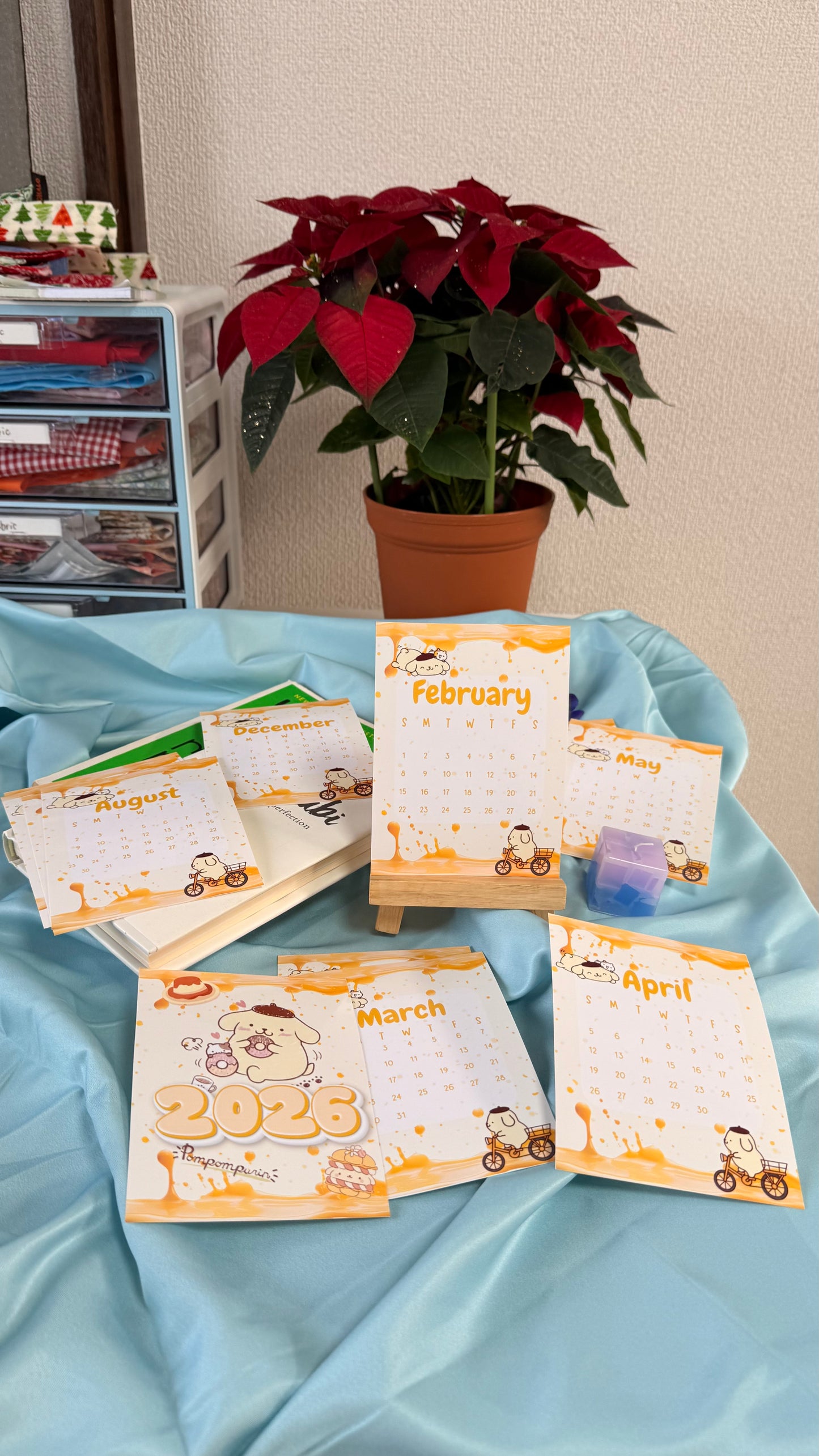 Pompompurin Desk Calendar