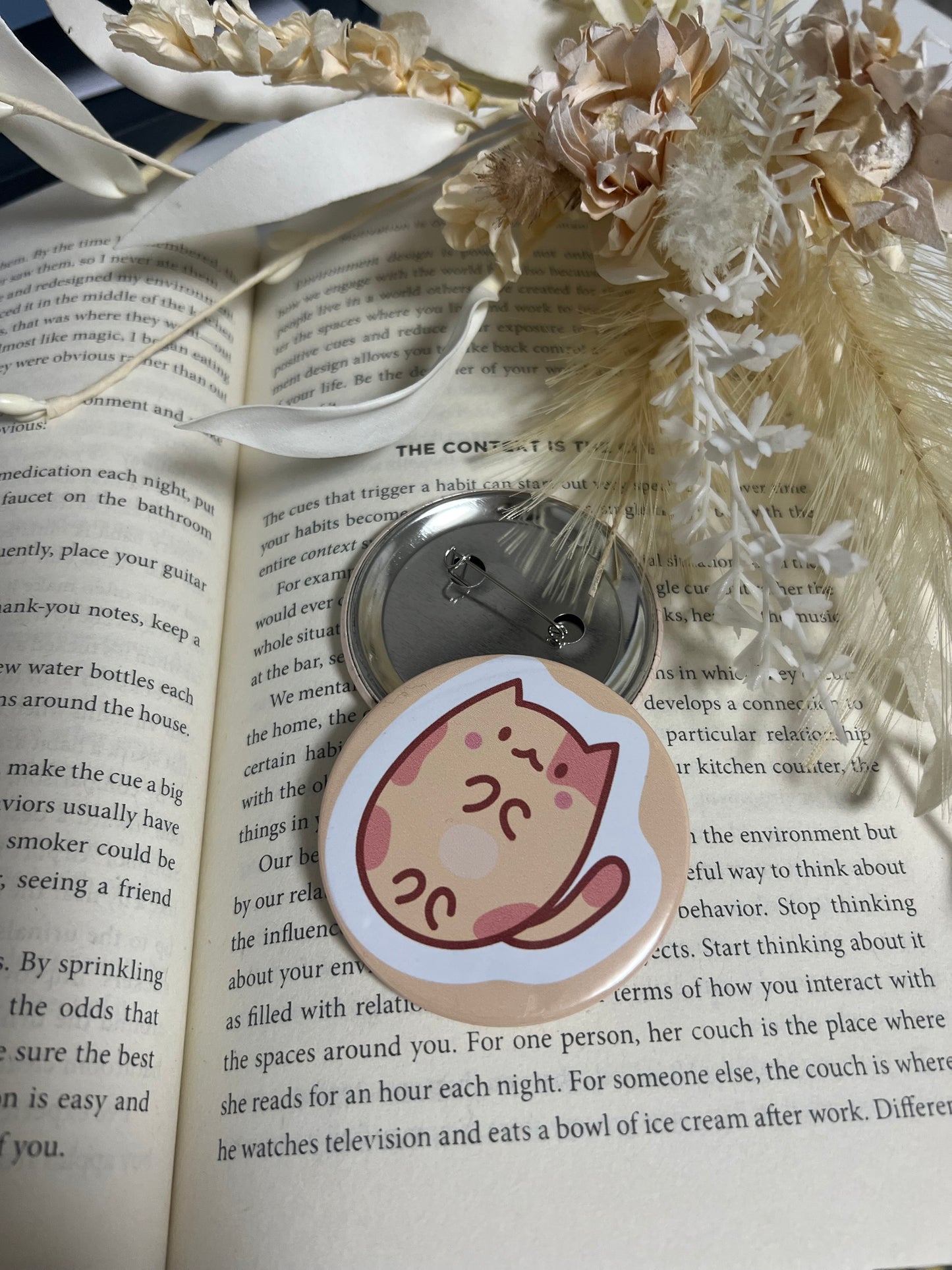 Crafted with Love – Cat Illustration Pins