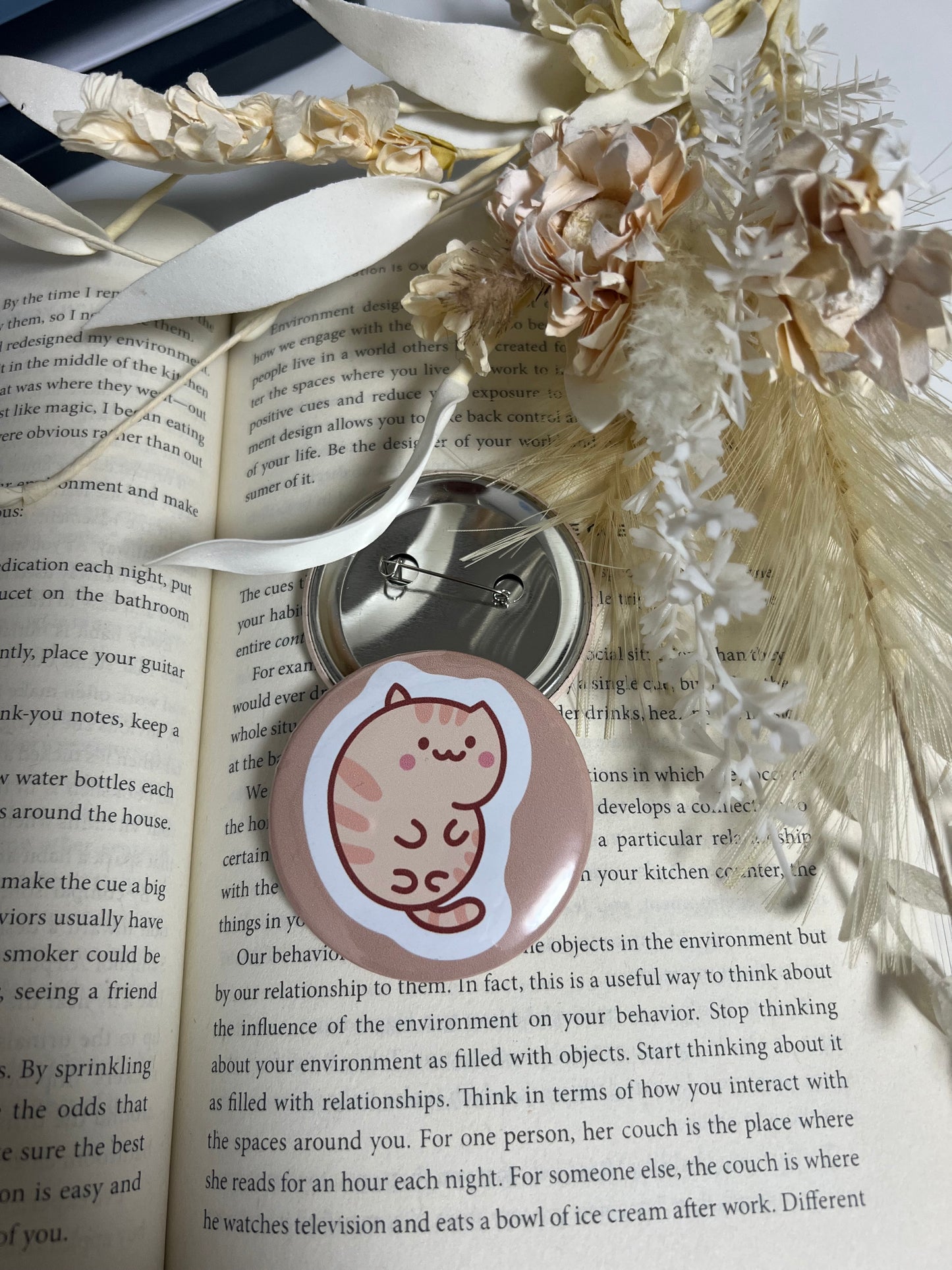 Crafted with Love – Cat Illustration Pins