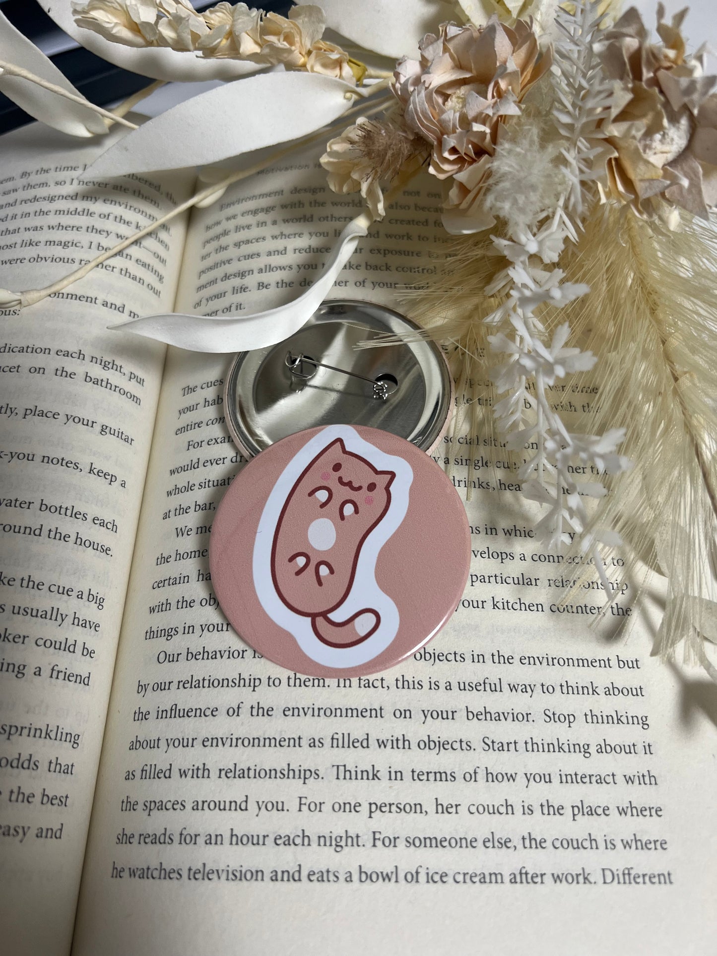 Crafted with Love – Cat Illustration Pins