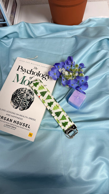 Christmas tree Keychain Wristlet