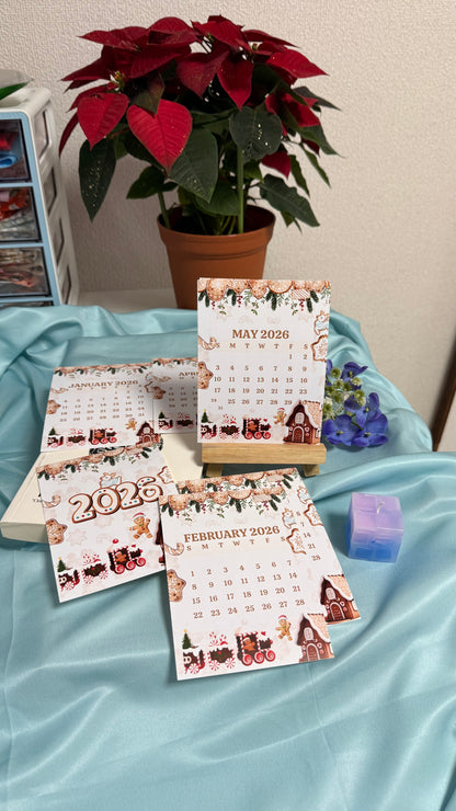 Winter Wonderland Christmas Desk Calendar