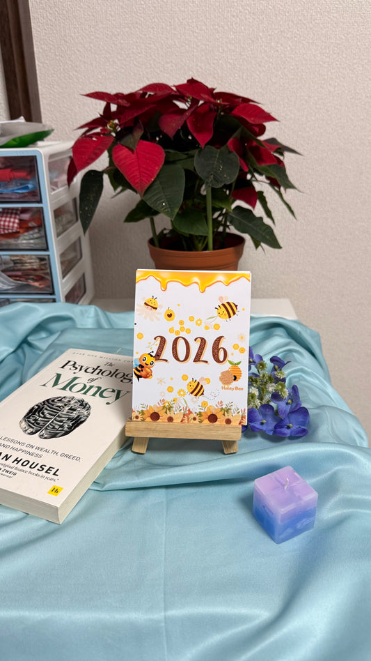 2026 Bee Desk Calendar