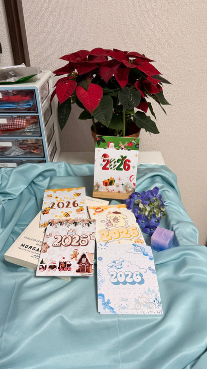 2026 Christmas Desk Calendar