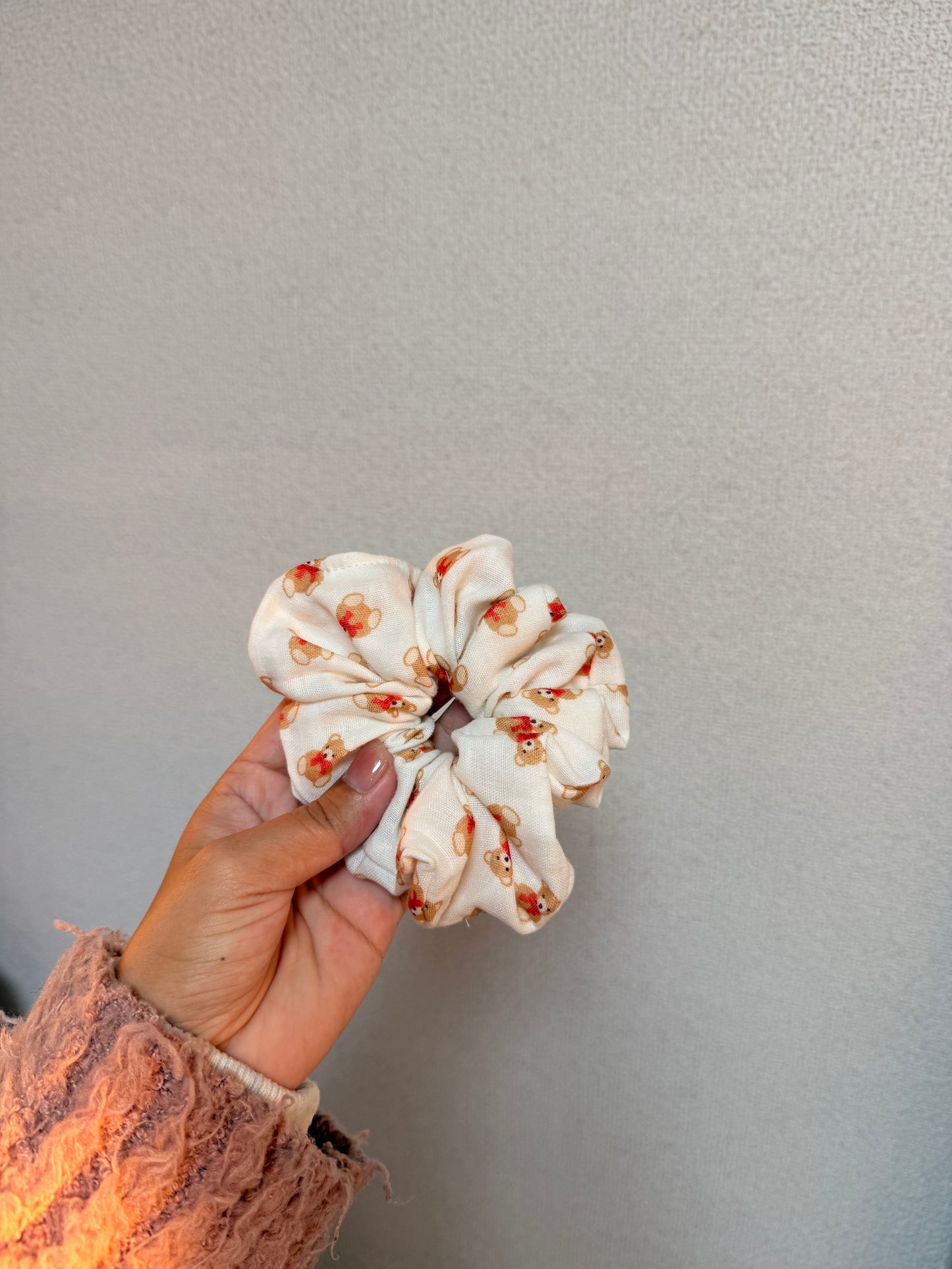 Adorable Bear Scrunchie