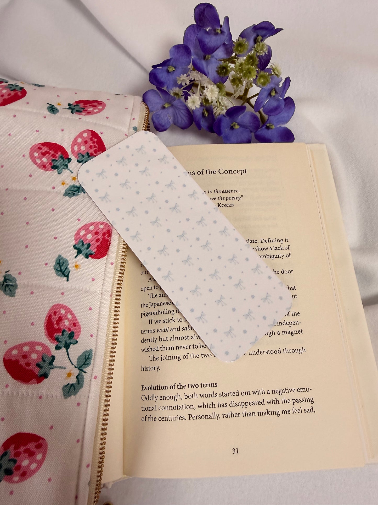 Winter Bookmarks - Blue Frost