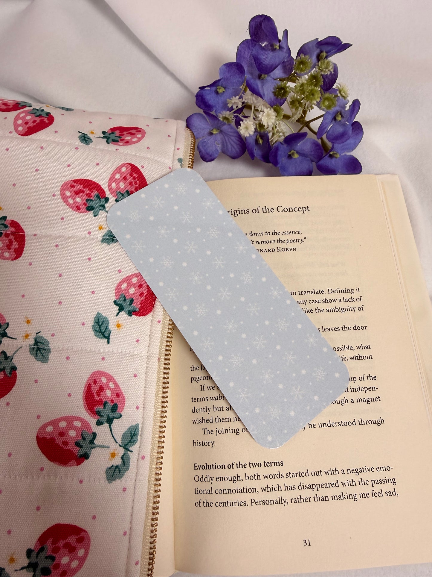 Winter Bookmarks - Blue Frost