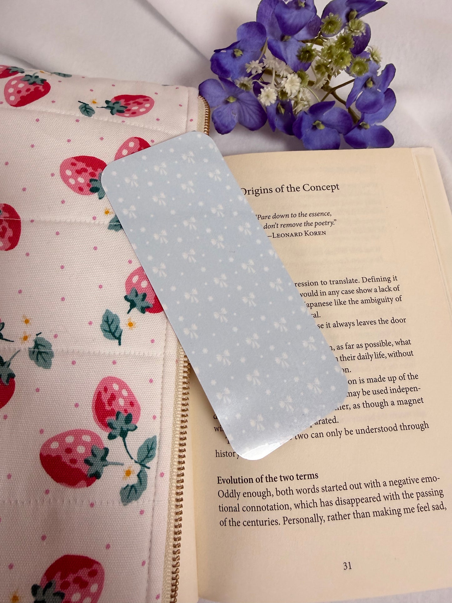 Winter Bookmarks - Blue Frost