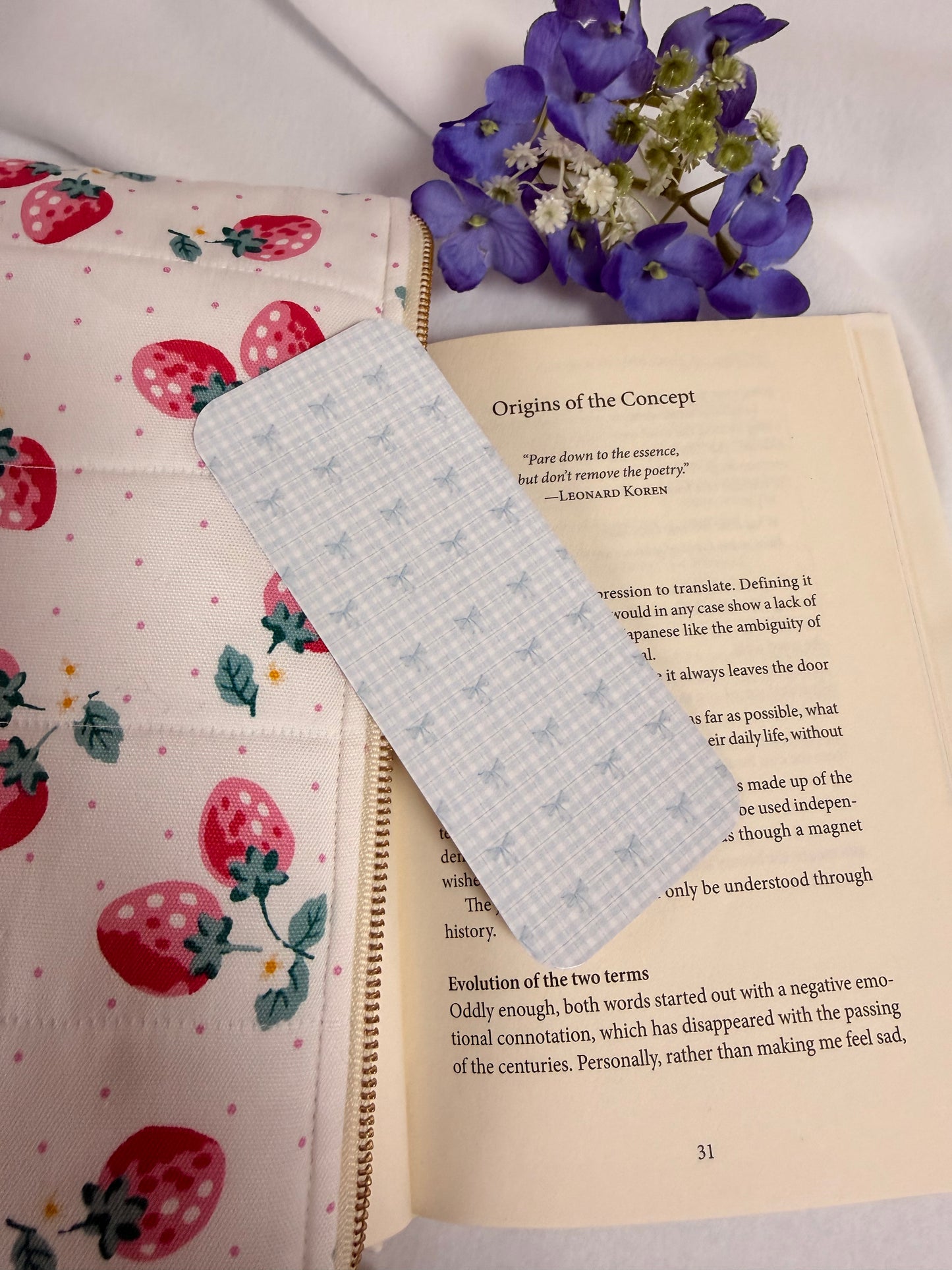 Winter Bookmarks - Blue Frost